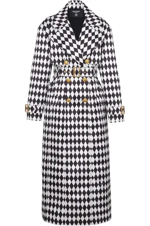 Balmain Trenchcoat met ceintuur