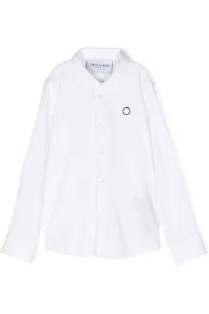 Trussardi Shirt met geborduurd logo