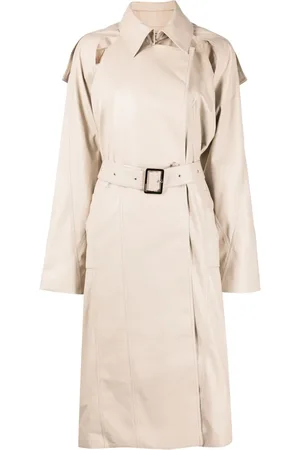 Boyarovskaya Trenchcoat met logopatch
