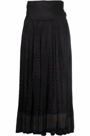 A.N.G.E.L.O. Vintage Cult 2000s gestreepte gesmockte midi