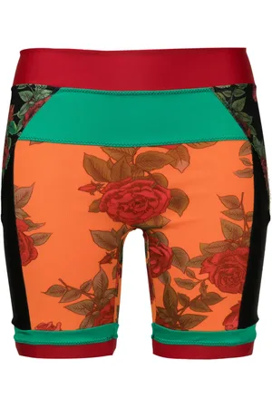 AMIR SLAMA Shorts met mesh