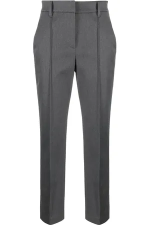 Brunello Cucinelli Cropped plooibroek