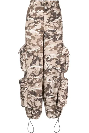 AMIRI Broek met camouflageprint