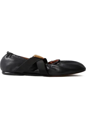 Claudie Pierlot Leren ballerina