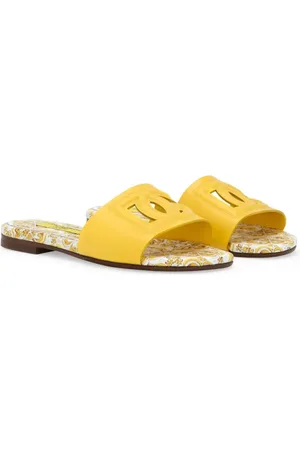 Dolce & Gabbana Leren slippers