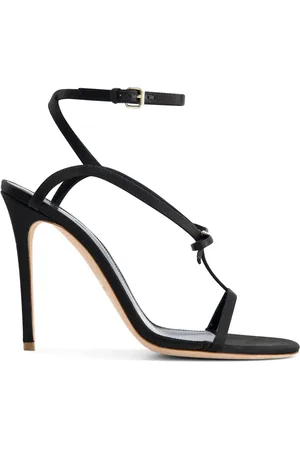 Giambattista Valli 90mm satijnen sandalen verfraaid met kristallen