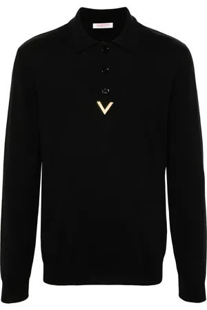 VALENTINO GARAVANI Poloshirt met VGold