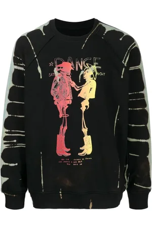 Stain Shade X Hiroshi Fujiwara sweater met print