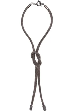 Fabiana Filippi Halsketting met geknoopt detail