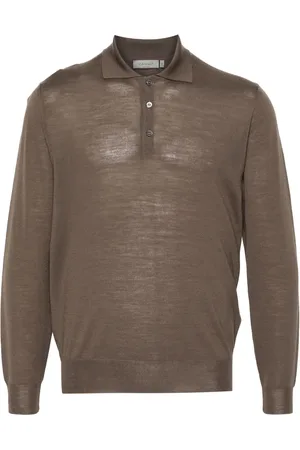 CANALI Poloshirt van merinowol