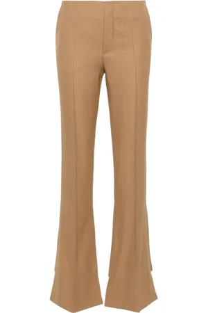 Chloé Gesmockte bootcut broek