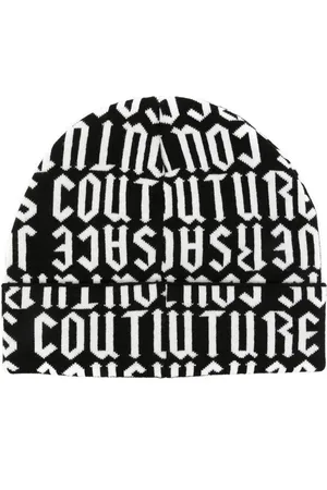 VERSACE Muts met logo jacquard