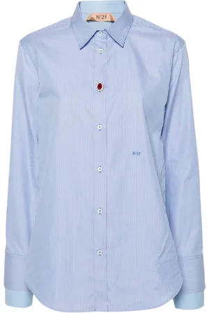 Nº21 Shirt met geborduurd logo