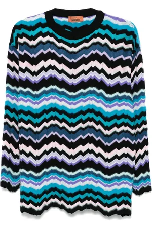 Missoni Trui met zigzagpatroon