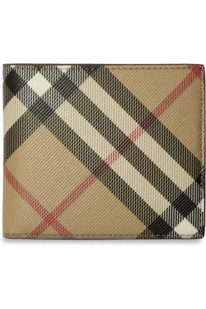 Burberry Geruite portemonnee