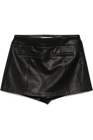 B+AB Shorts van imitatieleer