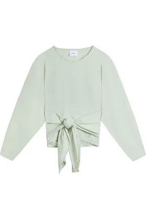 Axel Arigato Sweater met gedrapeerde voorkant