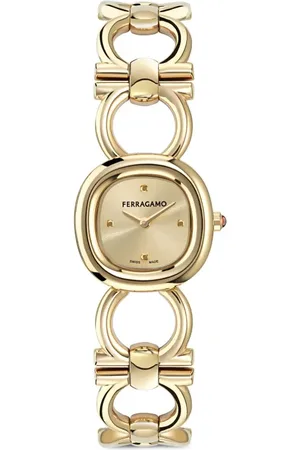Salvatore Ferragamo Double Gancini Jewel 25mm horloge