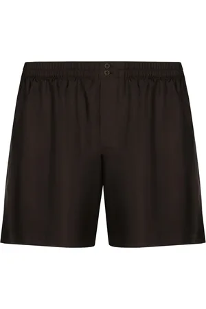 Dolce & Gabbana Zijden shorts met logo
