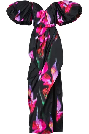 Marc Jacobs Strapless avondjurk met print