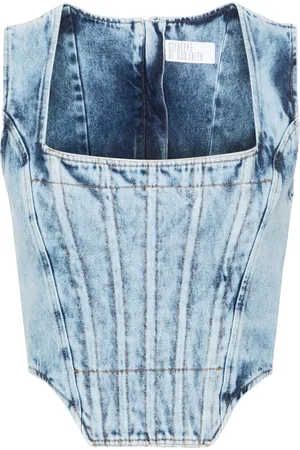 GIUSEPPE DI MORABITO Denim korset