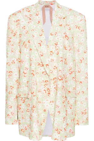 Nº21 Blouse met bloemenprint