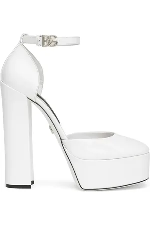 Dolce & Gabbana 105mm lakleren pumps met plateauzool