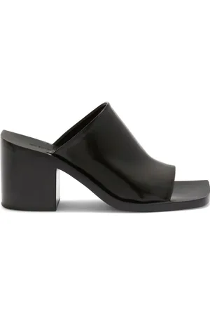 Jil Sander Muiltjes met blokhak