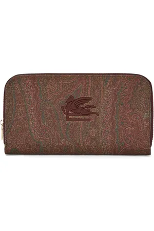 Etro Leren portemonnee