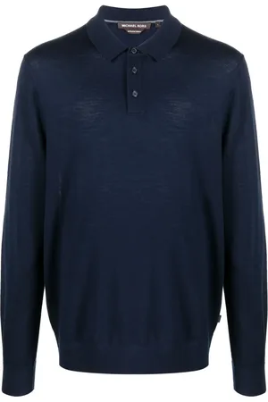 Michael Kors Poloshirt van merinowol