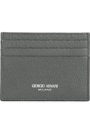 Giorgio Armani Leren pasjeshouder