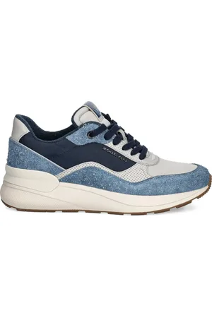 Michael Kors Trevor sneakers met denim vlak