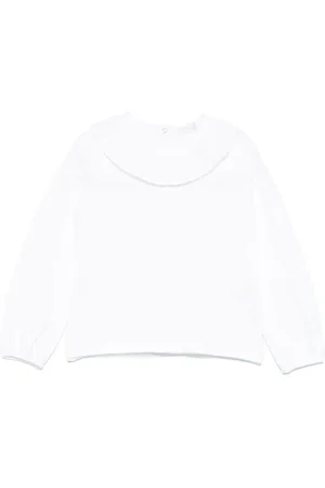 MISS GRANT Shirt met geplooide kraag