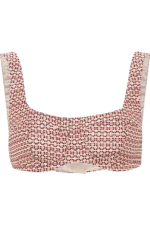 AMIRI Tweed bralette