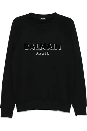 Balmain Sweater met metallic logo