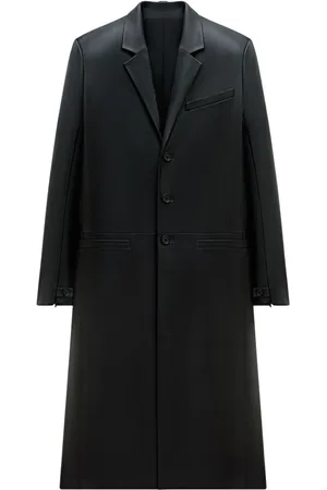 Courrèges Leren mantel