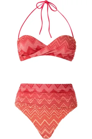 Missoni Bikini met zigzag patroon