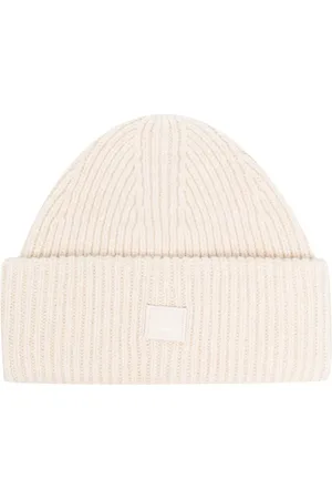Acne Studios Ribgebreide muts