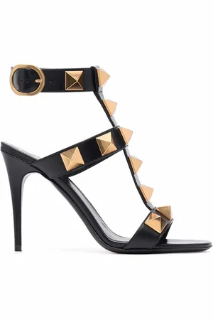 VALENTINO GARAVANI Roman Stud 100mm leren sandalen