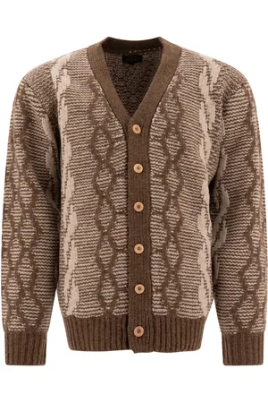 Beams Vest met jacquard