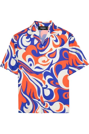 Dsquared2 Overhemd met abstracte print