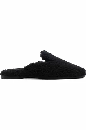 HUGO BOSS Slippers van imitatie lamswol