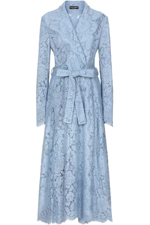Dolce & Gabbana Trenchcoat met cordonetto