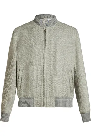 Etro Wollen bomberjack met rits