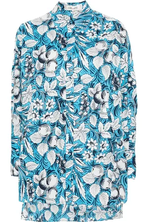 Diane von Furstenberg Blouse met botanische print