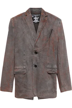 Y / PROJECT Blazer met geborduurd logo