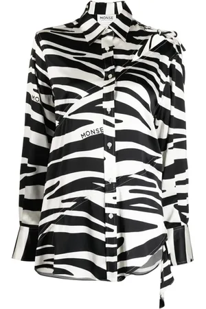 MONSE Blouse met zebraprint