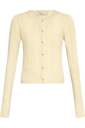 BLUMARINE Kabelgebreid vest