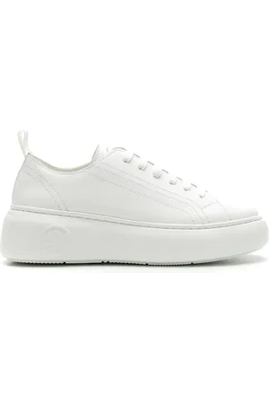 Armani Exchange Sneakers met plateauzool