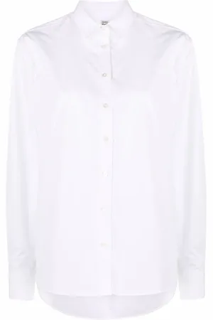 Totême Blouse met print